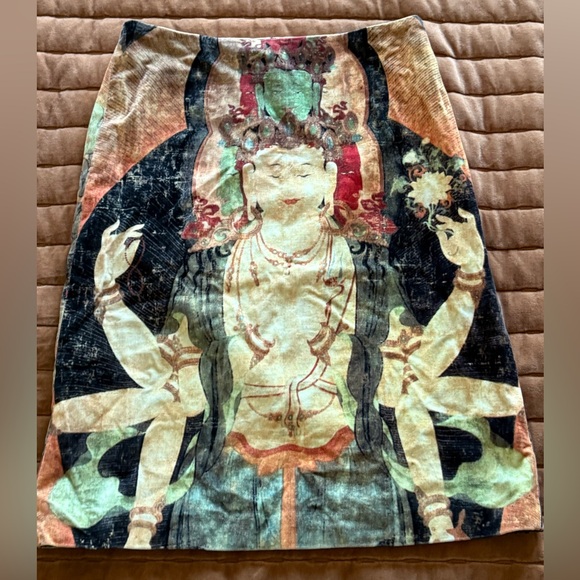 Vivienne Tam Dresses & Skirts - Vivienne Tam Multicolor Artistic Pencil Skirt